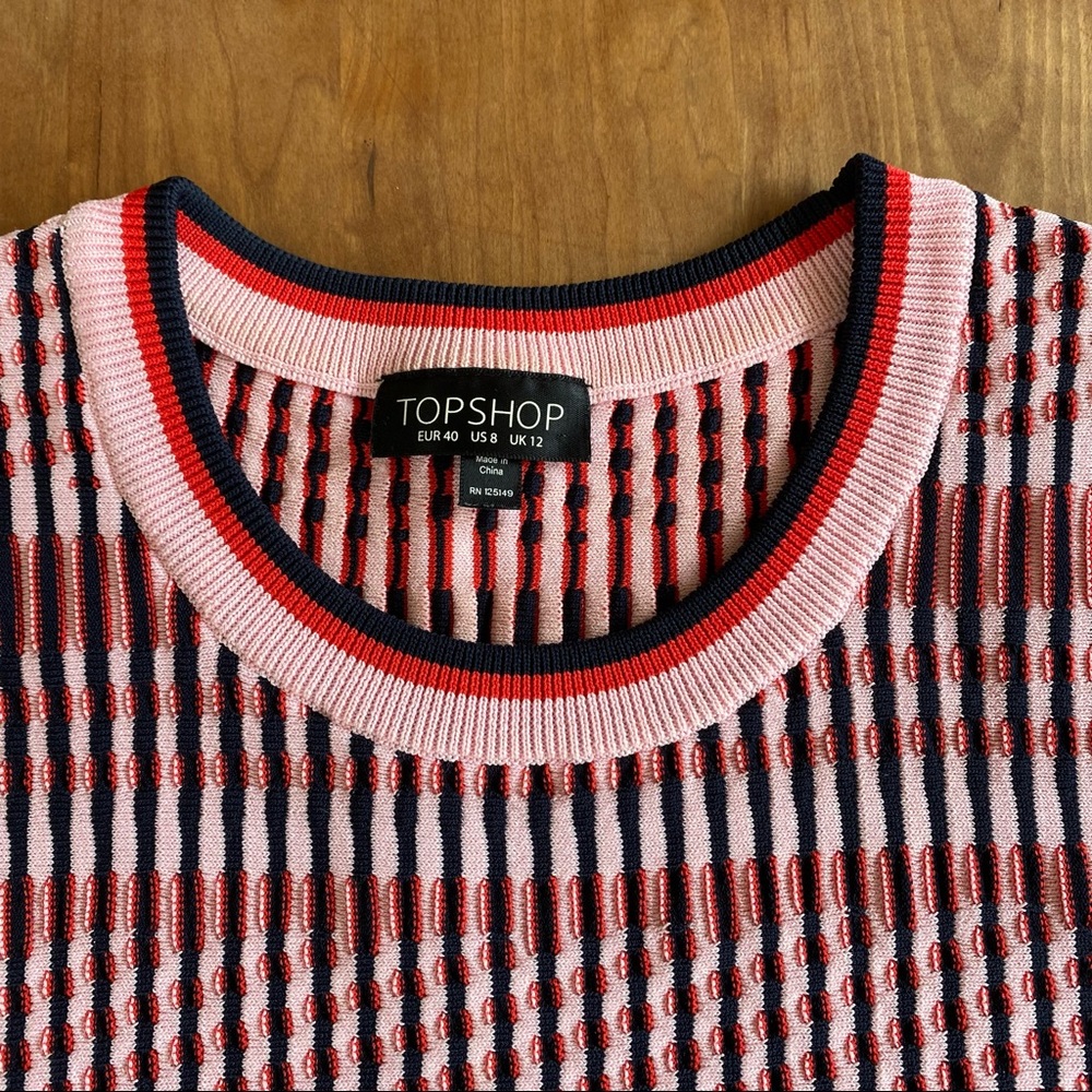 Topshop Patterned Top - Picture 2 of 5